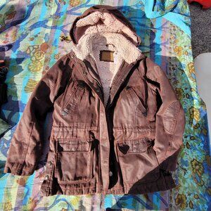 Beautiful Oilskin Insulated Jacket